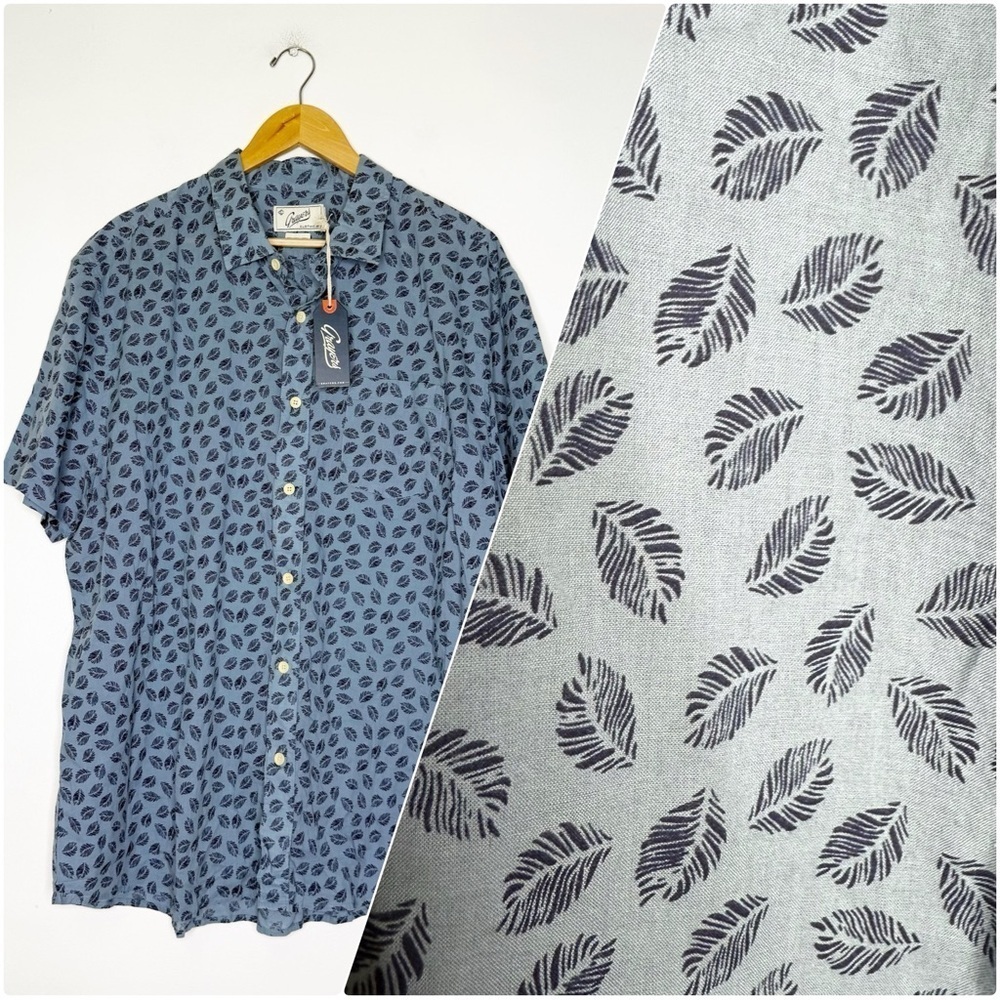 GRAYERS Men’s Shirt Size XXL Portofino Featherweight 100% Cotton NWT